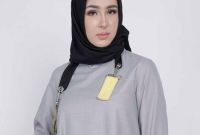 Bentuk Gaun Pengantin Muslim Putih Bqdd Zoya