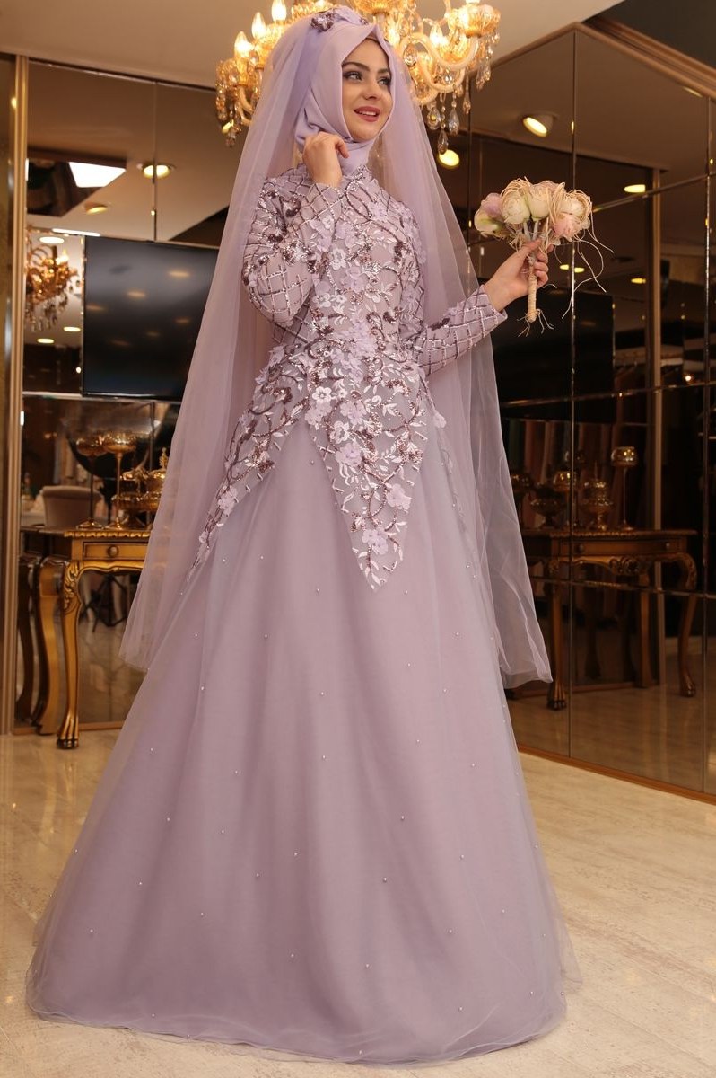 Bentuk Gaun Pernikahan Muslimah Elegan Txdf 24 Gaun Pengantin Muslimah Sederhana Tapi Modern 1954