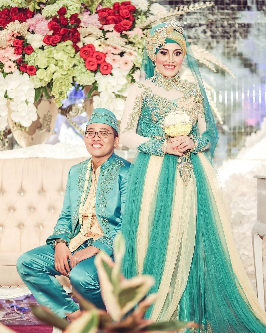 Gaun Pernikahan Syar I 25 Design Gaun Pernikahan Muslimah Syari Ragam Muslim Model Baju 