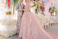 Bentuk Harga Gaun Pengantin Muslimah Syar&amp;#039;i E9dx 17 Model Baju Pengantin Muslim 2018 Desain Elegan Cantik