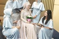 Bentuk Harga Gaun Pengantin Muslimah Syar&amp;#039;i T8dj 17 Model Baju Pengantin Muslim 2018 Desain Elegan Cantik