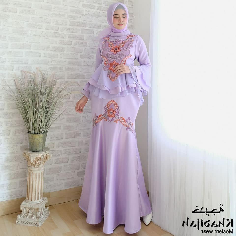 Bentuk Jual Baju Pengantin Muslimah Online S1du Model Baju Gamis Duyung