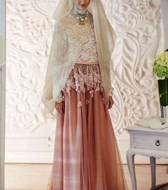 Bentuk Kebaya Pernikahan Muslimah Terindah 0gdr Model Kebaya Akad Nikah Hijab Model Kebaya Terbaru 2019