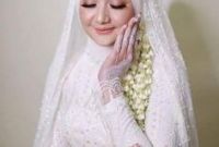 Bentuk Kebaya Pernikahan Muslimah Terindah D0dg 15 Best Hijab Pengantin Syari Images In 2019