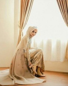 Bentuk Kebaya Pernikahan Muslimah Terindah X8d1 15 Best Hijab Pengantin Syari Images In 2019