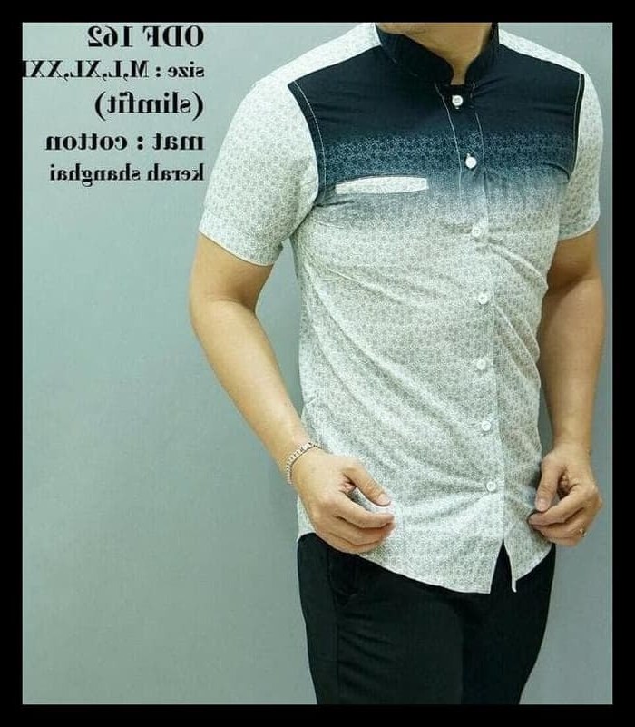 Design Baju Muslim Pengantin Modern Tqd3 Jual Terlaris Baju Koko Modern Pria Baju Muslim Lengan Pendek Batik Od Dki Jakarta Mafaza Shop65