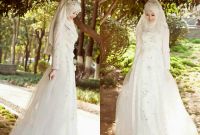 Design Baju Pengantin Muslim Sederhana D0dg 43 Inspirasi Terpopuler Baju Pengantin Muslim Sederhana Putih