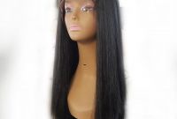 Design Baju Pengantin Muslim Terbaru J7do Jual Long Yaki Straight Hair Lace Front Wigs Black Color Baby Hair Kota Surabaya Diamond Mall