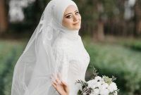 Design Baju Pengantin Muslimah Bercadar Bqdd Elegan Dan Menawan Yuk Intip Inspirasi Baju Pengantin