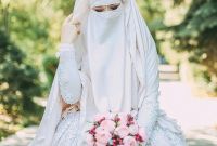Design Baju Pengantin Muslimah Bercadar Dddy top Info Gaun Pengantin Niqab Baju Pengantin