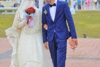 Design Baju Pengantin Muslimah Bercadar E6d5 Cicacolection