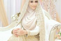 Design Baju Pengantin Muslimah Bercadar Mndw Baju Pengantin Bercadar
