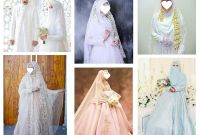 Design Baju Pengantin Muslimah Bercadar Q5df Gaun Pernikahan Syari Untuk Muslimah