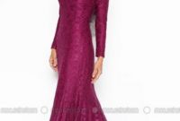 Design Contoh Gaun Pengantin Muslim Zwd9 30 Model Baju Gamis Duyung Kekinian Fashion Modern Dan