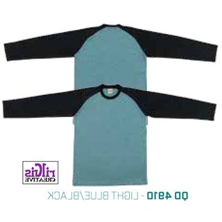 Design Desain Baju Pengantin Muslimah 8ydm Raglan Tshirt Long Sleeve Persatuan Muslimah Light Blue Black Qd4910