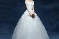 Design Gaun Pengantin 2016 Muslim E9dx wholesale 2019 Cheap Short Lace Sleeve Plus Size Boat Neck Wedding Dress Princess Fashin Dresses Robe De Mariage