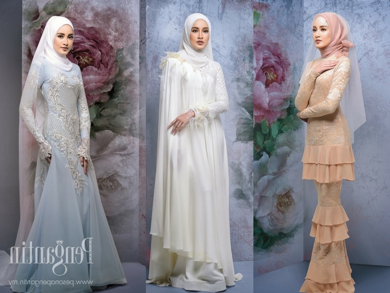Design Gaun Pengantin Muslimah 2018 Q0d4 9 Idea Baju Kahwin Untuk Pengantin Berhijab Wajib Tengok