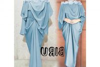Design Gaun Pengantin Muslimah Biru E9dx Promo Maxi Prinsa Long Dress Maxmara Gamis Semi Kaftan Baju Busui Muslim by Chazshop