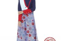 Design Gaun Pengantin Muslimah Biru Whdr Jual Laris Model Baju Pesta Muslim Nibras Nl 02 Biru original Kab Mojokerto Mama Store1