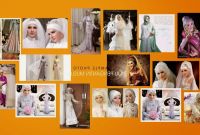 Design Gaun Pengantin Muslimah Syar&amp;#039;i Rabbani Jxdu Baju Pengantin Muslimah Terbaik 2016