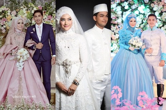 39 Ide Gaun Pengantin Muslimah Termewah  Ragam Muslim