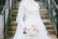 Gaun Pengantin Cantik Berhijab Lovely Jadi Ratu Sehari 5 Inspirasi Gaun Pengantin Berhijab Yang