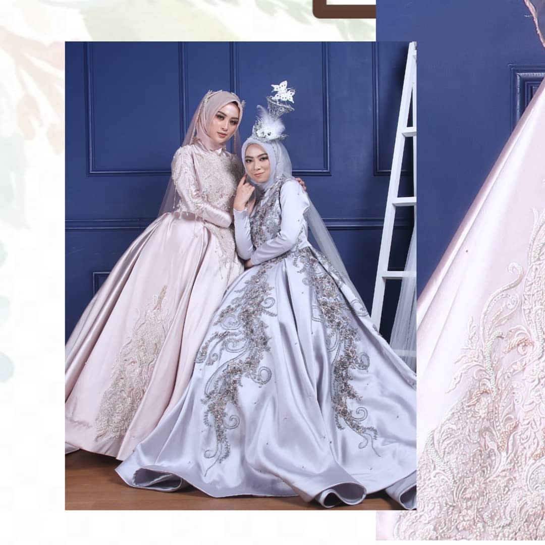 Gaun Pengantin Muslimah Simple Dan Elegan Beautiful Posts