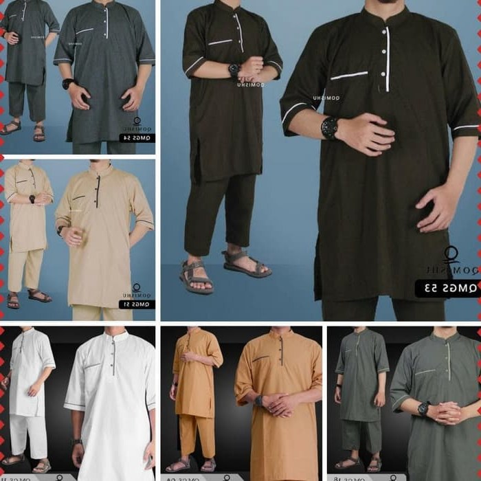 Ide Baju Pengantin Pria Muslim Tldn Jual Baju Koko Pria Muslim Gus Azmi