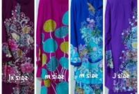 Ide Baju Tidur Pengantin Muslimah Zwdg Baju Mini Kurung Saloma Batik Dan Jubah Manik