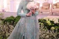 Ide Dress Pernikahan Muslimah Kvdd 12 Desain Gaun Pernikahan Muslimah Elegan Nan Sederhana