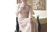 Ide Dress Pernikahan Muslimah Kvdd Megahnya Gaun Pengantin Muslimah Para Selebriti Ini Banjir