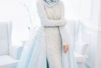 Ide Dress Pernikahan Muslimah Whdr â White Muslim Wedding Dress Type 145 Best Muslim Wedding