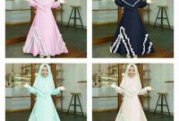 Ide Gambar Gaun Pengantin Muslim Fmdf Jual [citra 88 Busana] Baju Muslim Anak Syari Kid Wolly Crepe Nour Od Dki Jakarta Citra 88 Busana