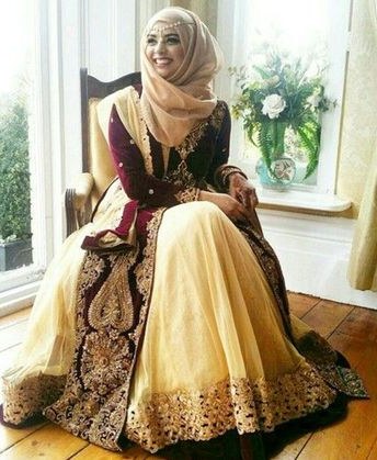 Ide Gaun Pengantin India Muslim Thdr List Of Baju Pengantin