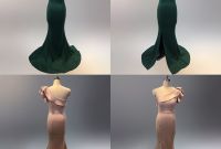 Ide Gaun Pengantin Muslimah Big Size Q0d4 7 Colors E Shoulder Long evening Dress