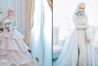 Ide Gaun Pengantin Muslimah Yang Syar'i Etdg Gaun Pengantin Simple Tapi Mewah