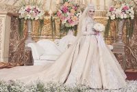 Ide Gaun Pengantin Muslimah Yang Syar&amp;#039;i Zwd9 50 Model Baju Pengantin Muslim Modern Terbaru Berikut