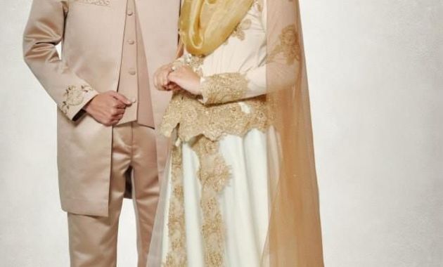 Inspirasi Baju Pasangan Pengantin Muslim Gdd0 Syar I Wedding Hijab Khimar Muslimbride Muslim Wedding