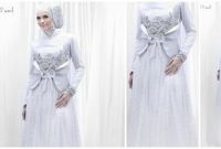 Inspirasi Gaun Pesta Pengantin Muslimah E6d5 6 Gaun Pengantin Muslimah Elegan Beauty Fimela