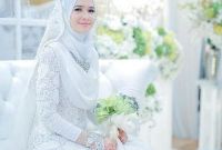 Inspirasi Gaun Resepsi Pernikahan Muslimah Dwdk Berikut Inspirasi Gaun Pernikahan Muslimah Warna Putih Untuk