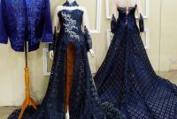 Inspirasi Harga Baju Pengantin Muslimah Zwd9 57 Contoh Baju Pengantin Navy Paling Keren Modelbaju