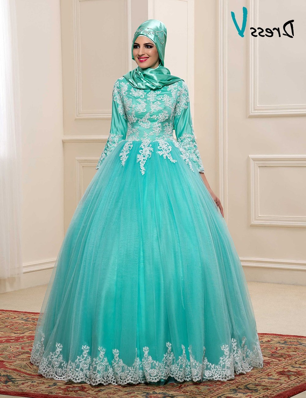 Model Baju Pengantin Muslim Whdr islamic Hijab Wedding Dresses – Fashion Dresses