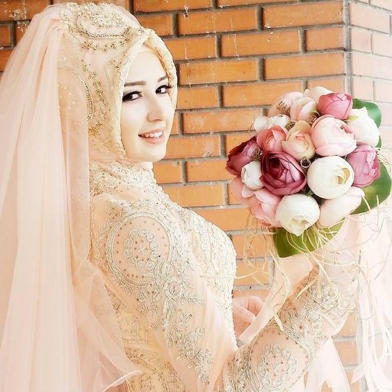 Model Desain Gaun Pengantin Muslimah Qwdq 20 Model Baju