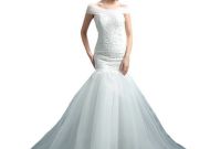 Model Gaun Muslimah Pengantin 3ldq wholesale Lace Mermaid Vestido De Noiva 2018 Sweatheart Court Train Wedding Dress Fashionable Romantic Bridal Gown Wd3082 Red Mermaid Wedding Dresses