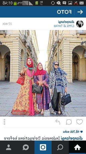 Model Gaun Pengantin Muslim Dian Pelangi Ffdn Gamis Batik