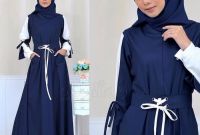 Model Gaun Pengantin Muslim Modern 0gdr Jual Baju Muslim Wanita Modern Od Maxy Refy Hana Navy Dki Jakarta Razqastore