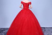 Model Gaun Pengantin Muslimah Pink 0gdr wholesale Fashionable Red Lace F the Shoulder Wedding Dress Customized Bridal Gowns Flowers with Crystal Vestido De Noiva White Wedding Dresses