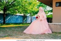 Model Gaun Pengantin Muslimah Pink 8ydm Muslim Nikah Stock S &amp; Vectors