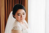 Model Gaun Pengantin Muslimah Pink Jxdu Wedding Od Lie Bun Hoa Dan Meliana by Michelle Bridal