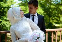 Model Gaun Pengantin Muslimah Pink Q5df 165 Cute and Romantic Muslim Marriage Couples [updated]